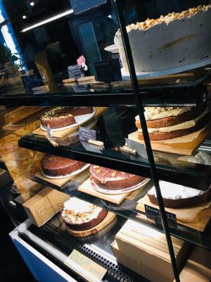  the cake sortiment  at Fukafe in Gdansk