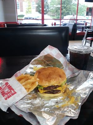 Mac  at Romeos Vegan Burgers in Greensboro