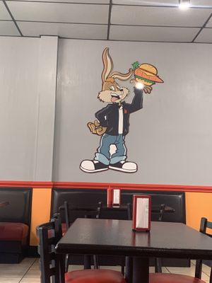 great atmosphere!!!  at Romeos Vegan Burgers in Greensboro