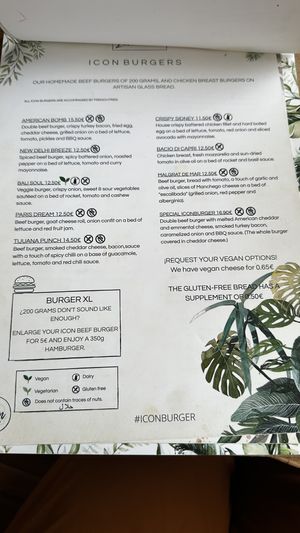   at Icon Burger in Malgrat De Mar