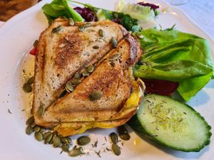 Toast at Backagården Öland in Farjestaden