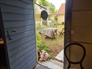 Entrance at Backagården Öland in Farjestaden
