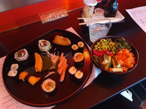 First visit, all vegan! at Moshimo in Brighton