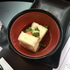 Tofu  at Moshimo in Brighton