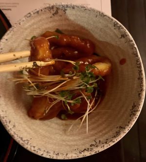 Squid karaage  at Moshimo in Brighton