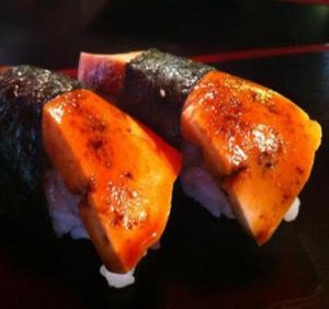 Tofu teriyaki  at Moshimo in Brighton