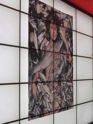 saw this insde and decided not to have dinner here 
#Spom #sexualpoliticsofmeat at Moshimo in Brighton