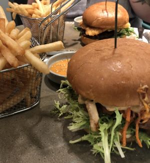 Lucifer burger  at Bvrger in Montreal