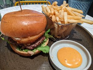 Truffle Burger at Bvrger in Montreal