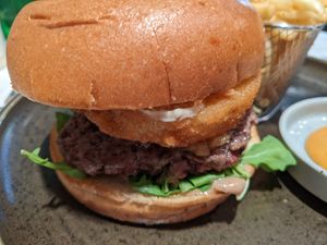 Truffle Burger at Bvrger in Montreal