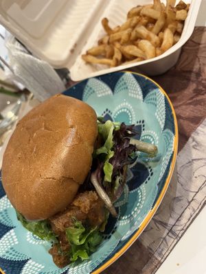 Fancy Goa burger   at Bvrger in Montreal