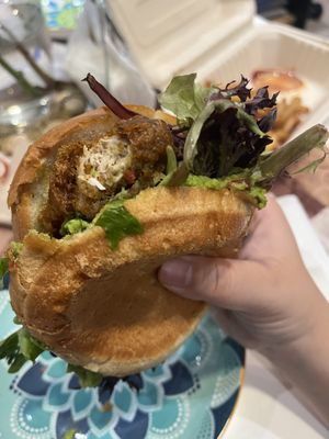 Fancy Goa burger   at Bvrger in Montreal