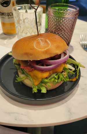 The bacon was good at Bvrger in Montreal