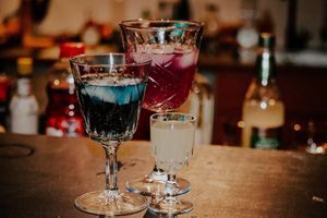 The Papillon signature cocktail  at Papillon in Ghent