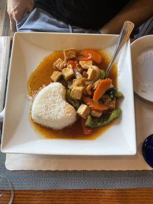 Cashew dish thing  at Ruan Thai in Savannah