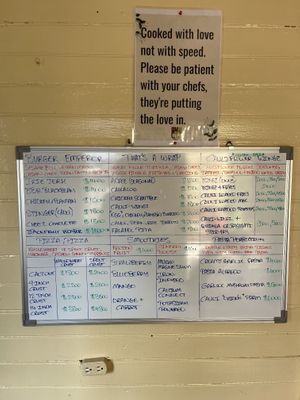 The sign ain’t lying and food is worth it.  at A Vegan's Utopia in Montego Bay