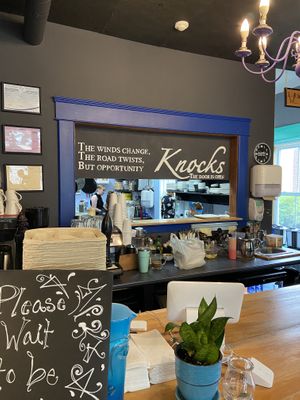 Great quote 😊  at Knocks Cafe in Sussex