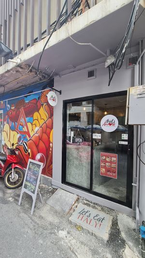 Exterior at That's Amore Focaccia Love & More in Bangkok