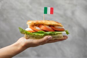 Vegetarian Focaccia at That's Amore Focaccia Love & More in Bangkok