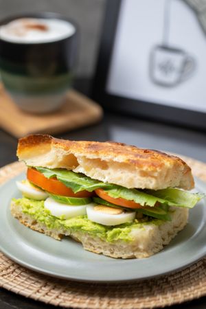 Vegetarian Focaccia at That's Amore Focaccia Love & More in Bangkok