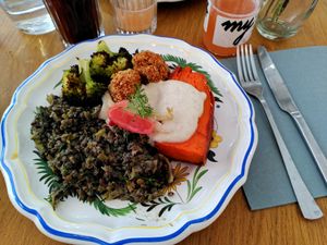 Creamy Lentils at Ground to Grow in Paris