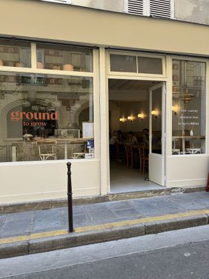 Store front  at Ground to Grow in Paris