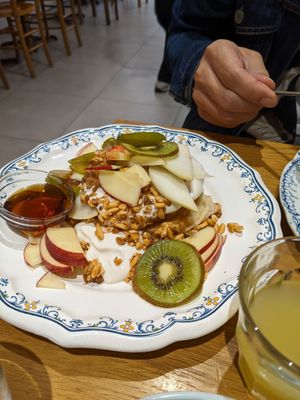 Sweet pancakes at Ground to Grow in Paris