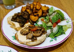 Savory Pancakes at Ground to Grow in Paris