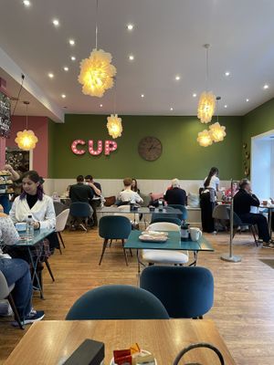   at Cup Tea Salon in Aberdeen