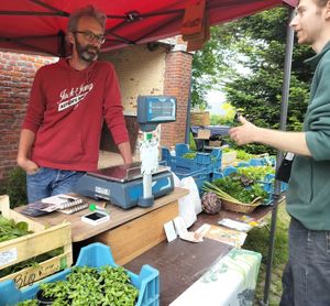 au marché at La frisette du chou in Blaregnies