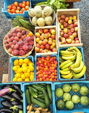 fruits et légumes fruits en septembre at La frisette du chou in Blaregnies