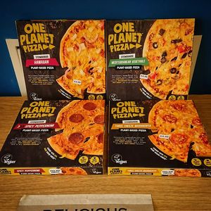 One Planet Vegan Pizza at Planetamica in Narberth