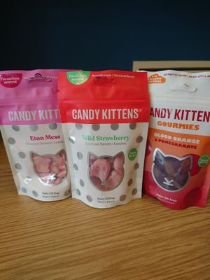 Candy Kitten gourmet vegan sweets at Planetamica in Narberth