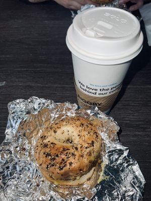 Goes great with a vanilla latte! They don’t offer soy at this location but they have oat and almond milk  at Biggby Coffee in Kalamazoo