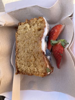 Lemon cake 🍋   at Nata The Cook in Mallorca