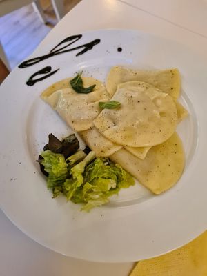 Teigtaschen at Il Rosso am Schmeerhörn in Altenhof