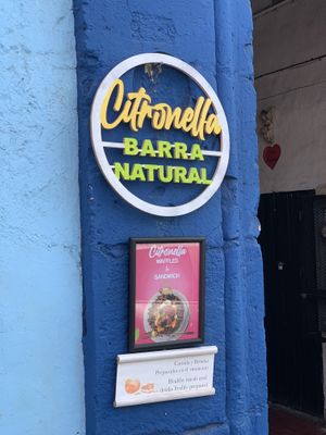 The entry   at Citronella in Oaxaca