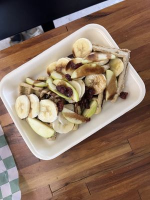 Waffle  at Citronella in Oaxaca