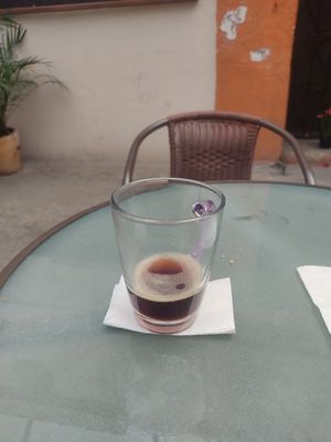 Cafe at Citronella in Oaxaca