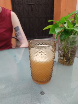 Agua del dia at Citronella in Oaxaca