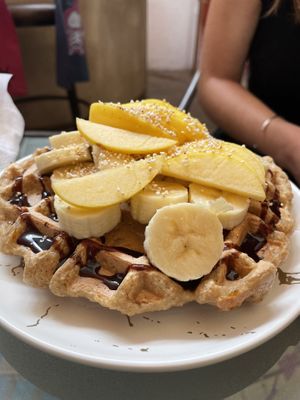 Waffle  at Citronella in Oaxaca