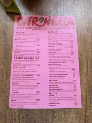   at Citronella in Oaxaca