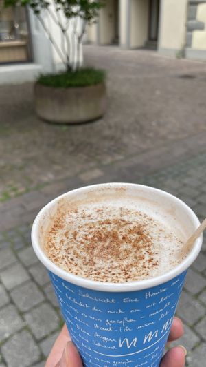 Leckere Dattel Hafermilch mit Zimt 🤤  at Dattelhaus in Konstanz