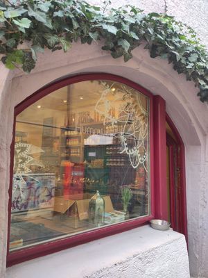 Window at Dattelhaus in Konstanz