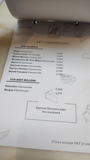  at Say Cheesecake & Co in Porto