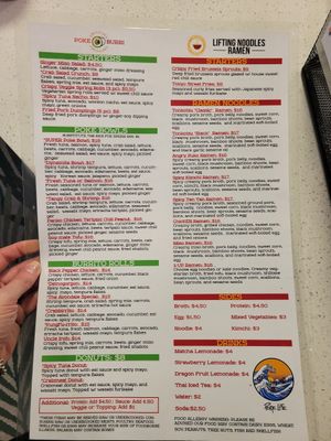  at Lifting Noodles Ramen in North Charleston