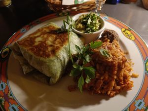 Vegan burrito at Pueblo in Gdansk