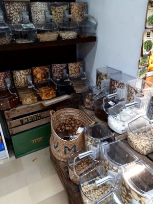 Plastic free section at Herbolario Navarro in Santander