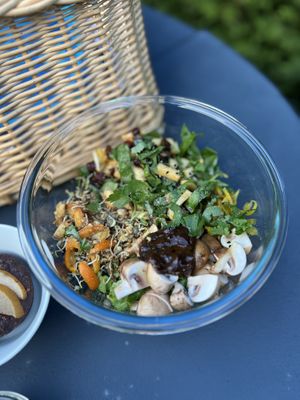 Picnic salad   at Au 46 en Bretagne in Benodet