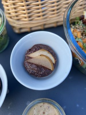 Picnic psycake  at Au 46 en Bretagne in Benodet